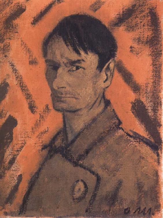 Otto Muller Self-Portrait china oil painting image
